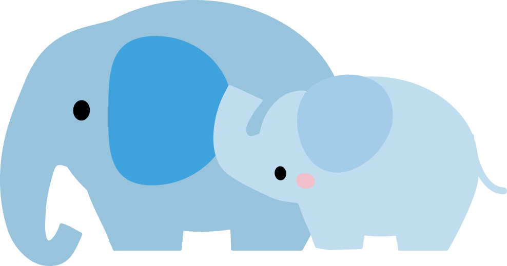 ぞう かわいい イラスト詳細 12位