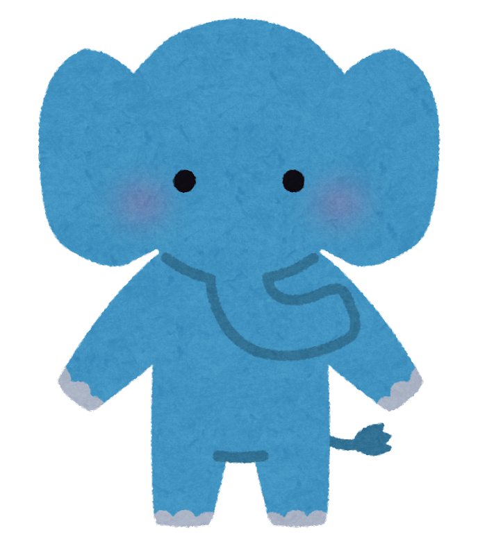 ぞう かわいい イラスト詳細 6位
