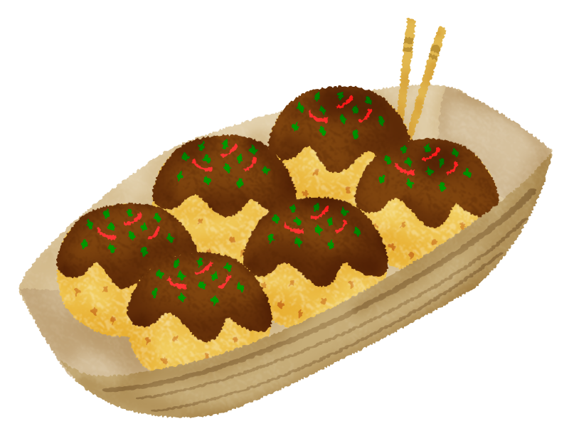 たこ焼き イラスト - KibrisPDR