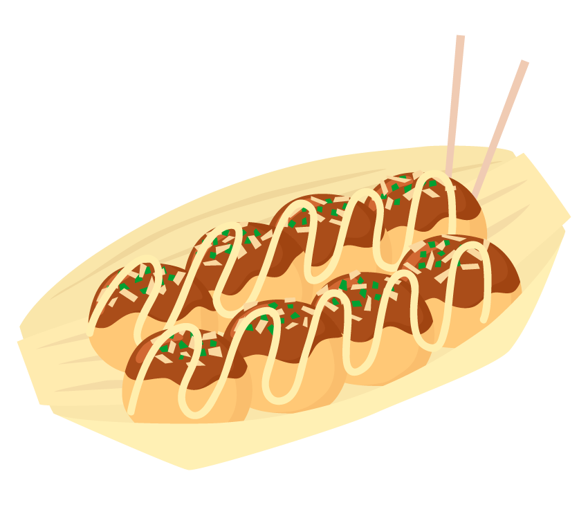 たこ焼き 屋台 イラスト - KibrisPDR