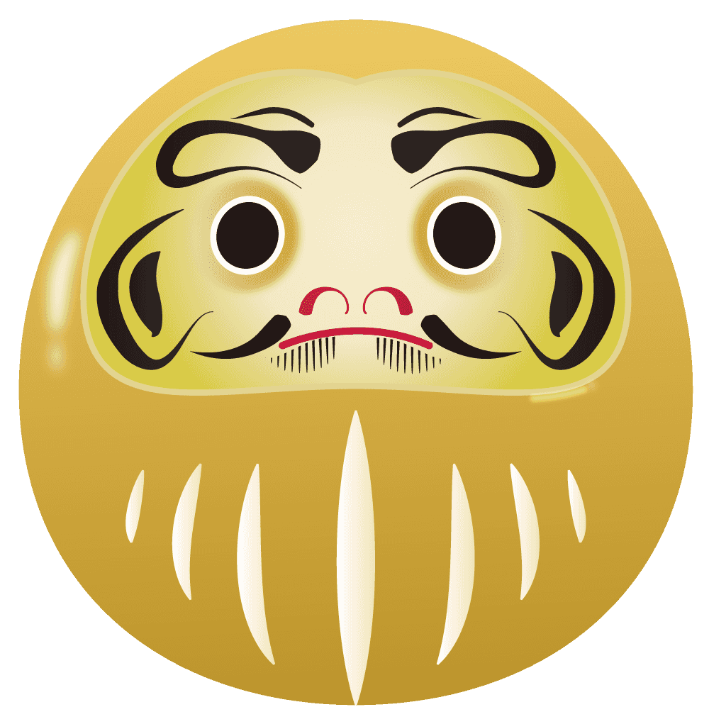 だるま イラスト かわいい詳細 12位