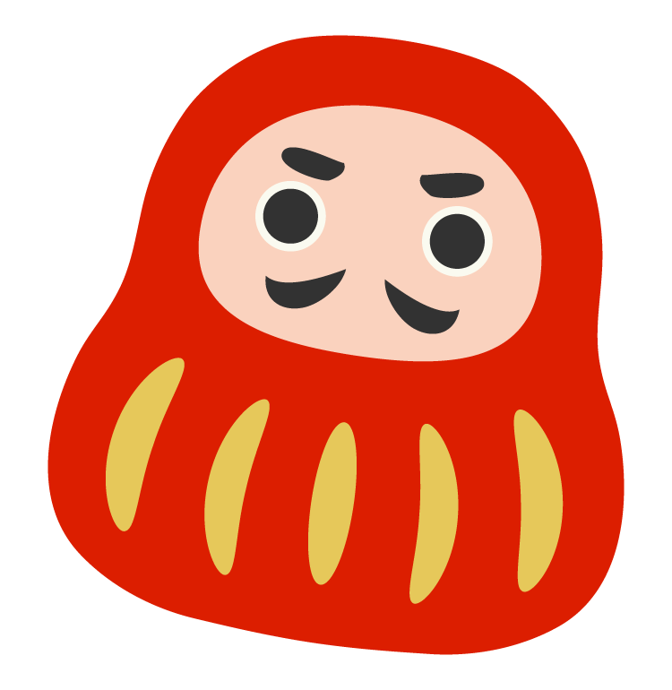 だるま イラスト 手書き詳細 2位