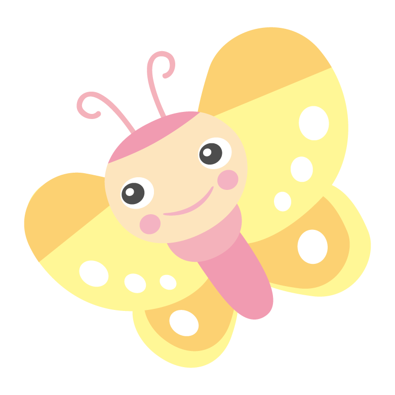 ちょうちょ かわいい イラスト - KibrisPDR