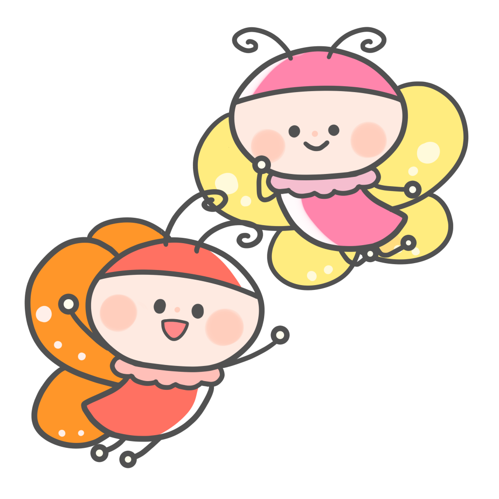 ちょうちょ かわいい イラスト詳細 9位