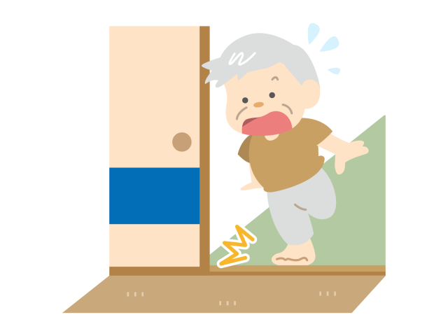 つまずく イラスト詳細 8位