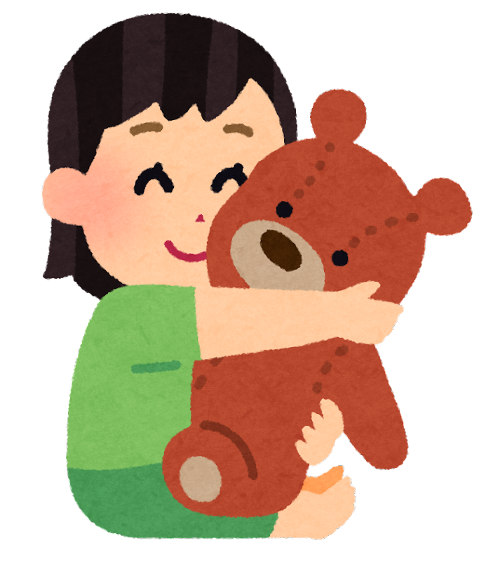 ぬいぐるみ を 持つ イラスト - KibrisPDR