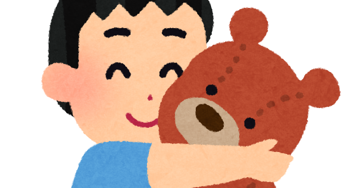 ぬいぐるみ を 持つ イラスト詳細 6位