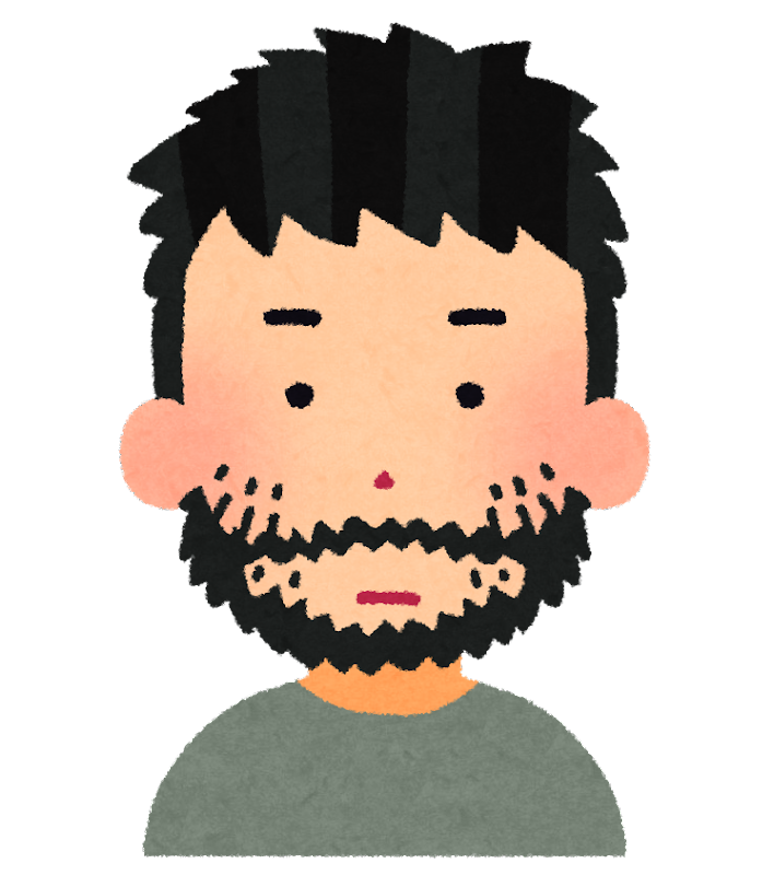 ひげ イラスト詳細 2位