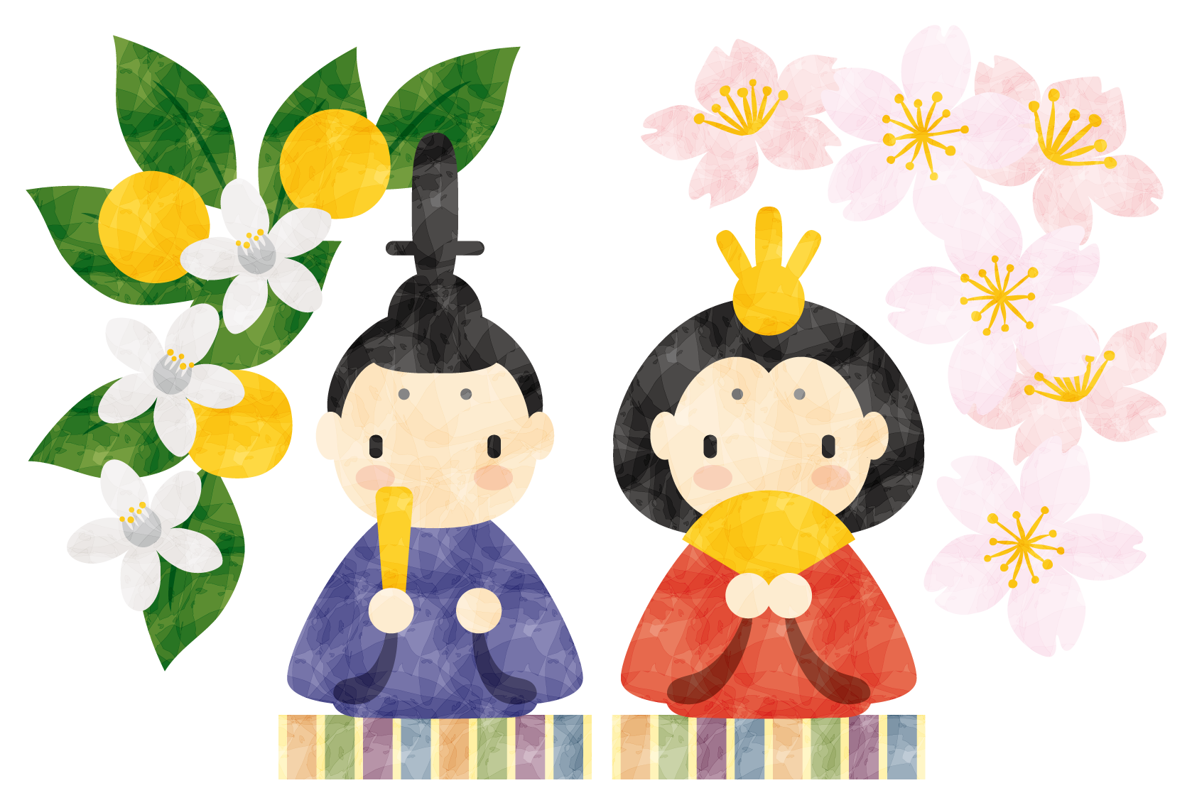 ひな祭り イラスト フリー詳細 9位