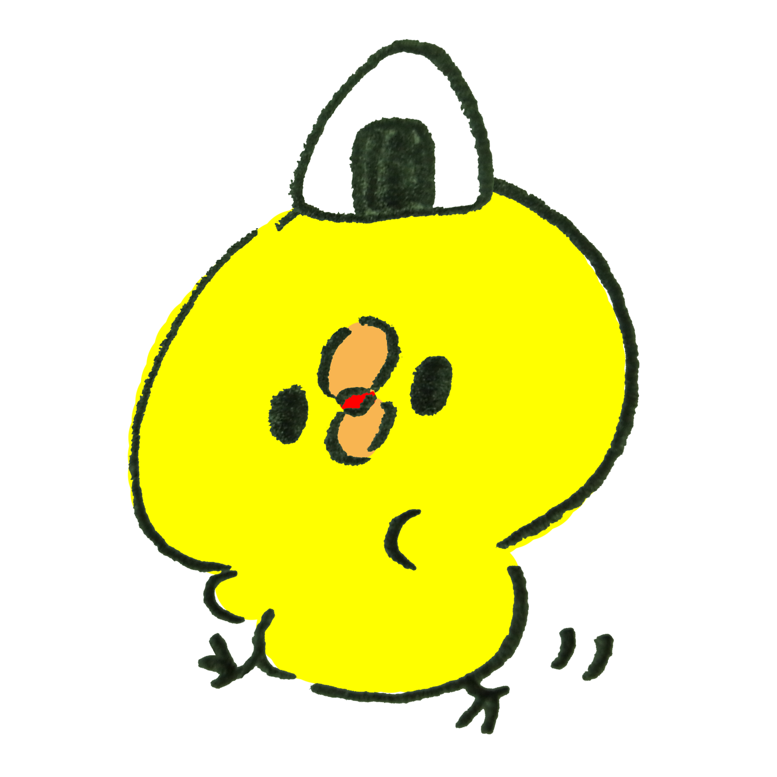 ひよこ かわいい イラスト詳細 3位