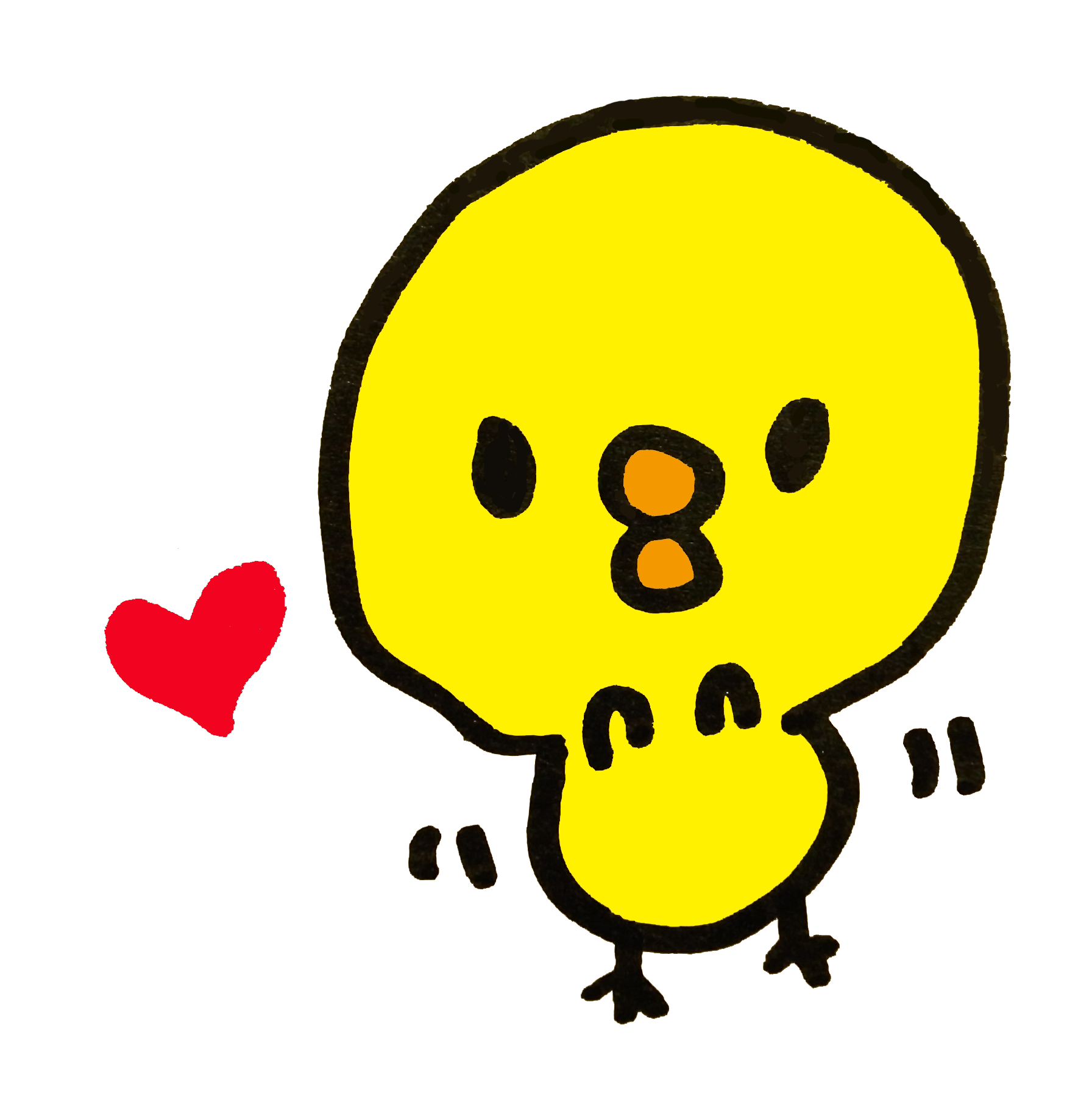 ひよこ イラスト フリー詳細 3位