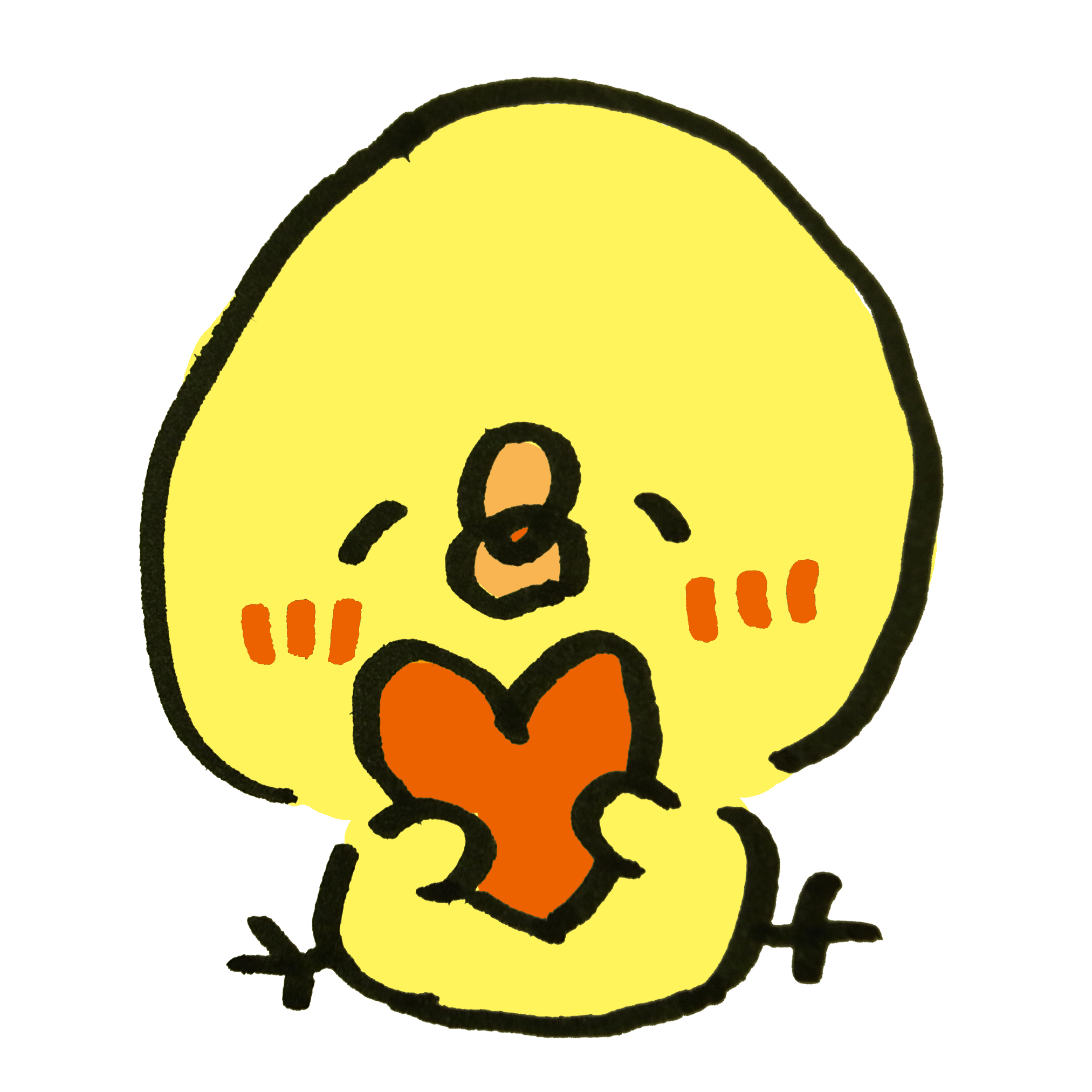 ひよこ イラスト 手書き詳細 9位