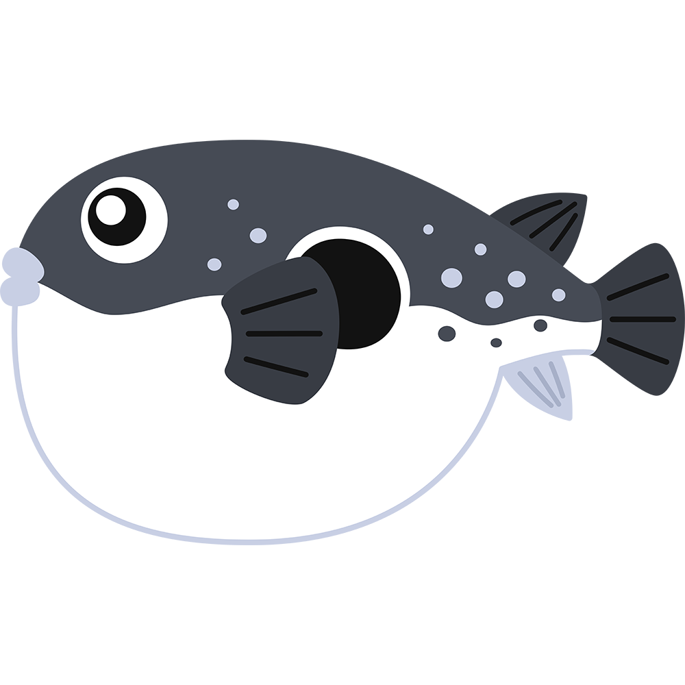 ふぐ イラスト かわいい詳細 9位