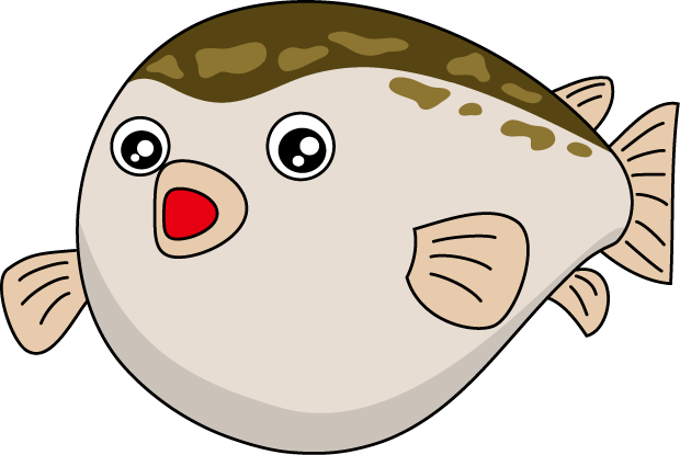 ふぐ イラスト かわいい詳細 4位