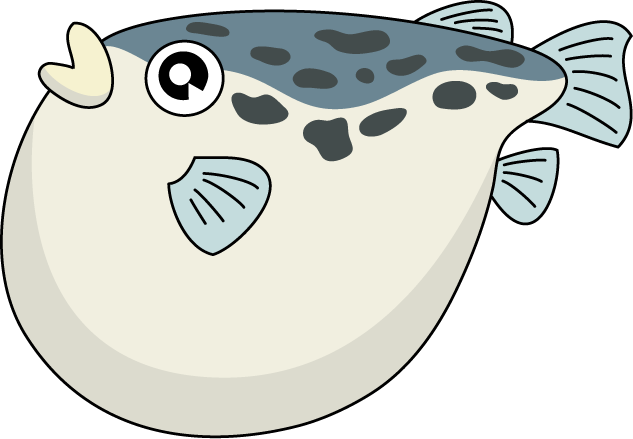 ふぐ イラスト かわいい詳細 5位