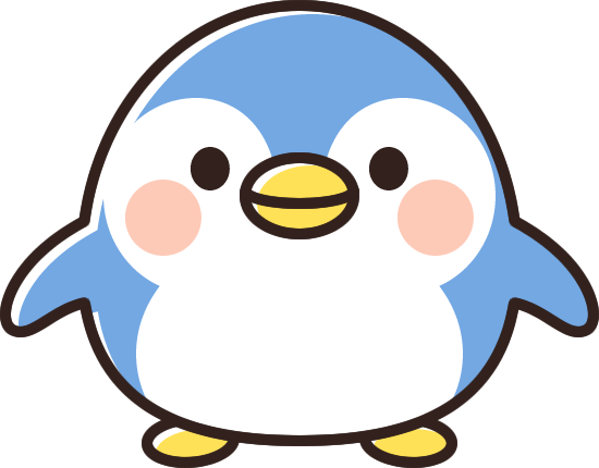 ぺんぎん イラスト かわいい詳細 2位