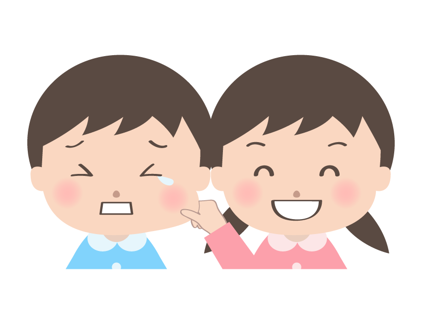 ほっぺ つまむ イラスト詳細 2位