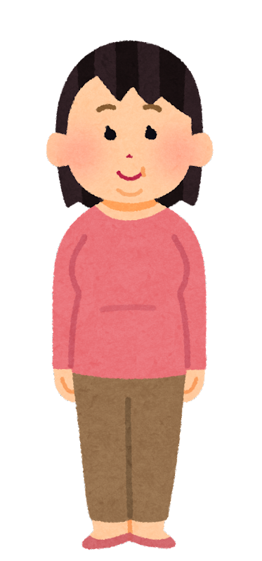 ぽっちゃり 女子 イラスト詳細 4位