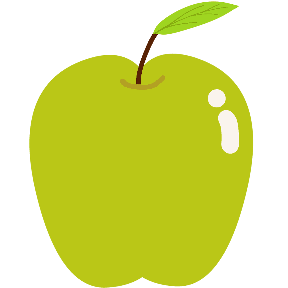 りんご イラスト フリー詳細 7位