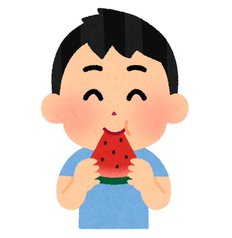 りんご 食べる イラスト詳細 8位