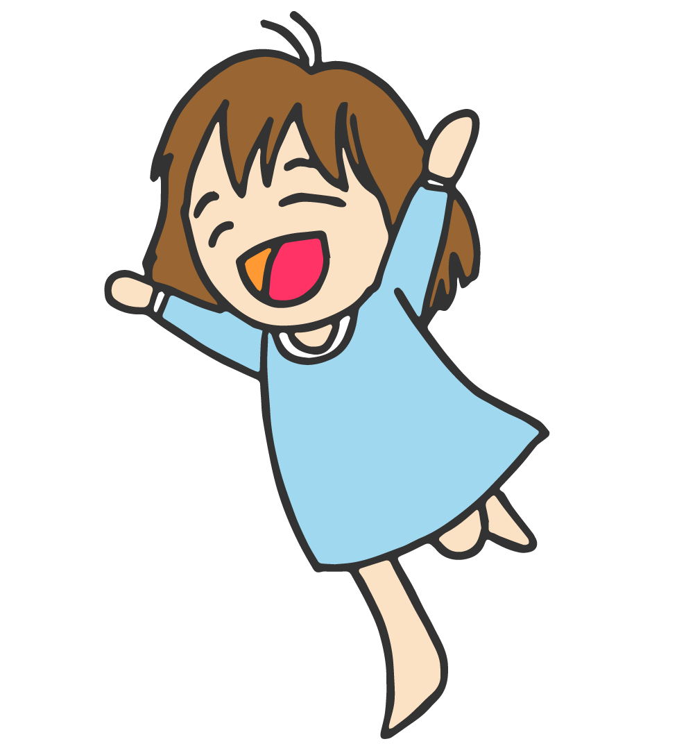 わーい イラスト詳細 3位