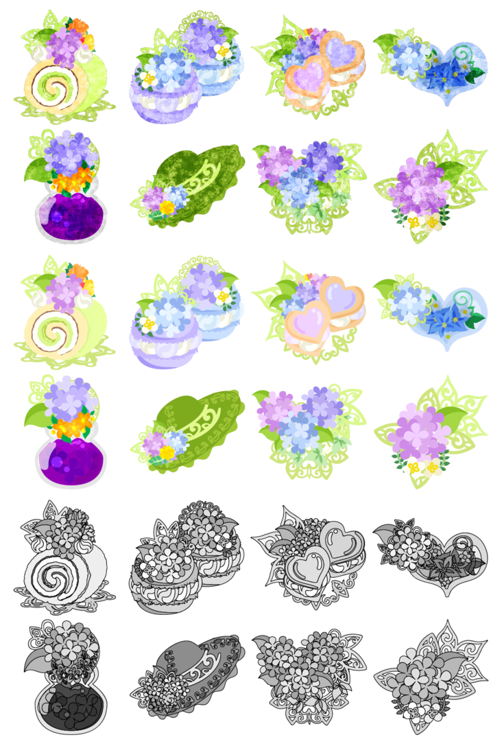 アイコン 花 おしゃれ詳細 6位