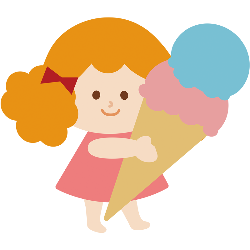 アイス 女の子 イラスト - KibrisPDR