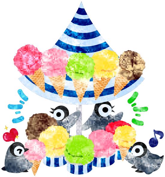 アイス 食べ てる イラスト詳細 14位