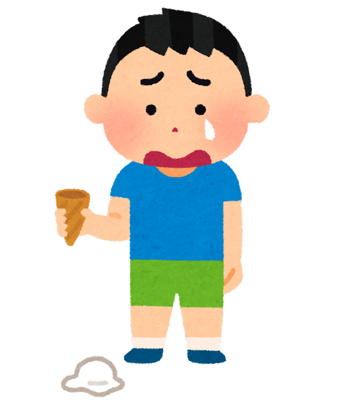 アイス 食べ てる イラスト詳細 3位