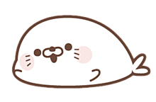 アザラシ かわいい イラスト詳細 10位