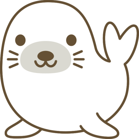 アザラシ フリー 素材詳細 6位