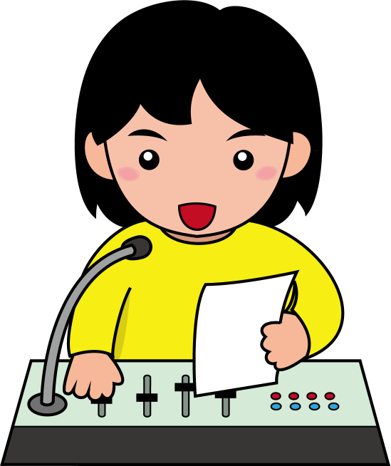 アナウンス イラスト詳細 8位
