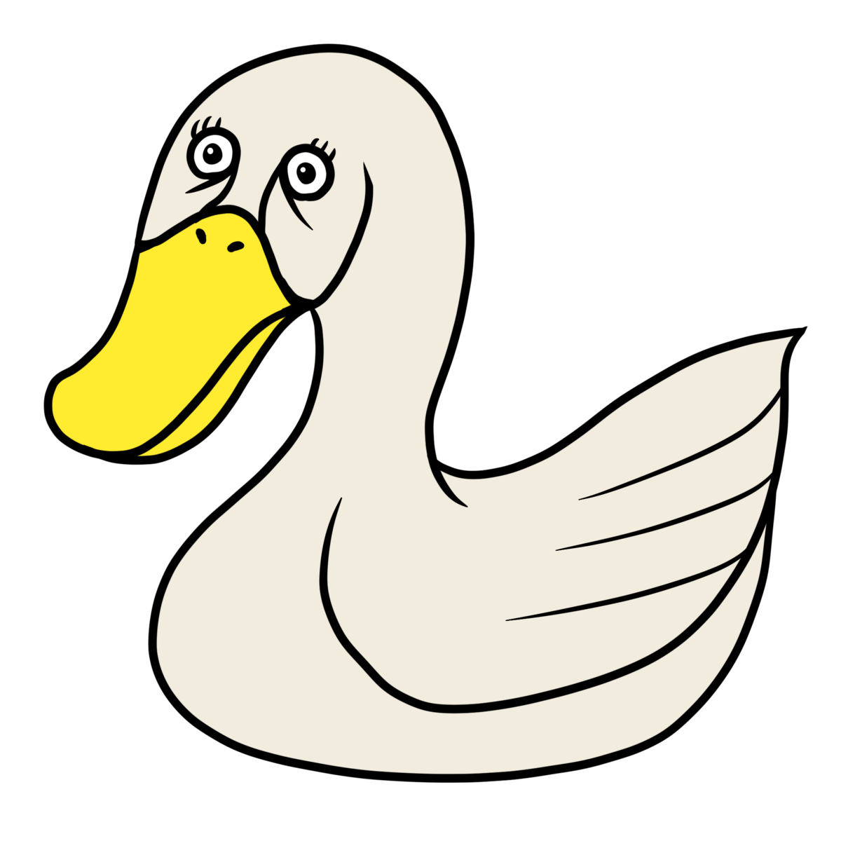 アヒル イラスト詳細 2位
