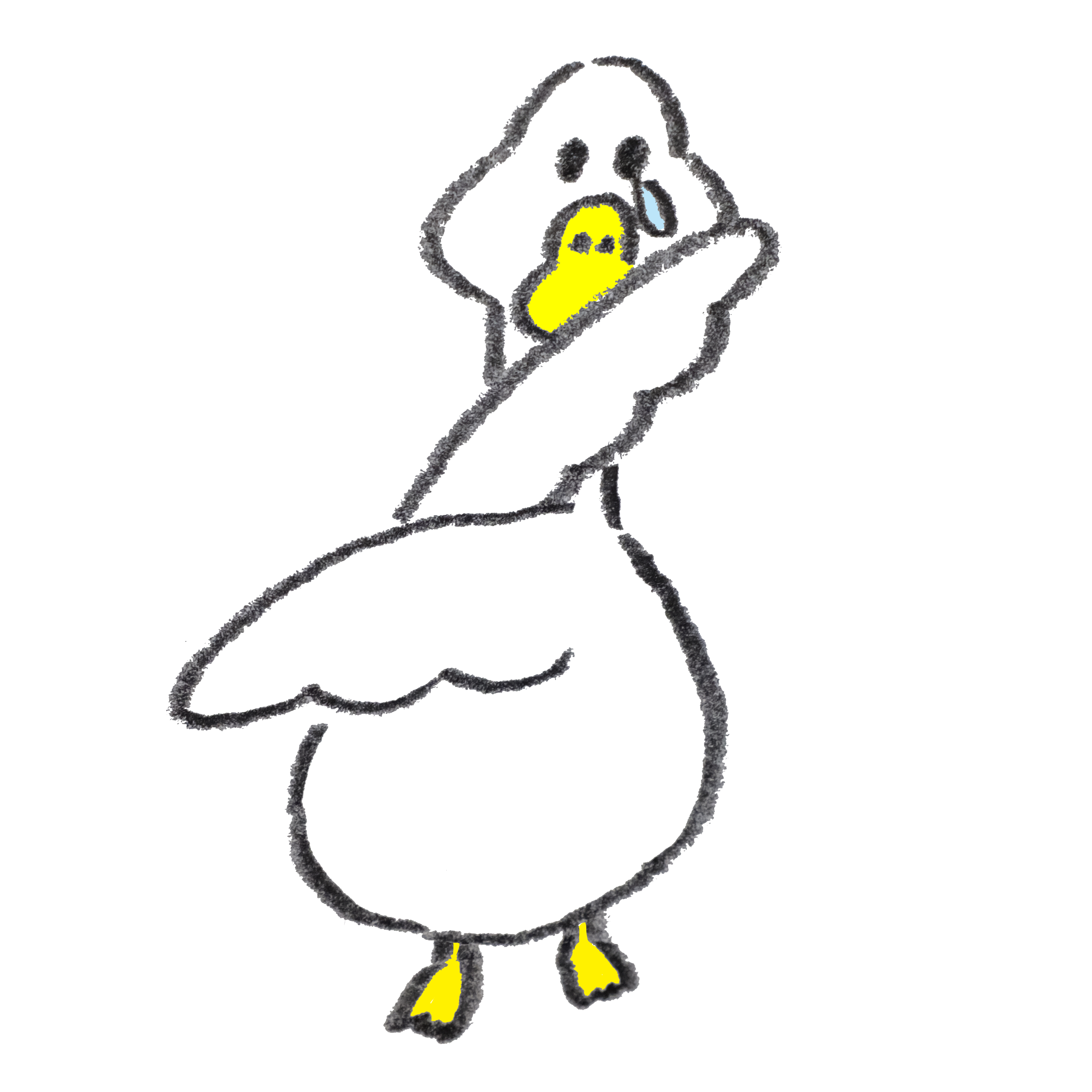アヒル イラスト 手書き詳細 8位