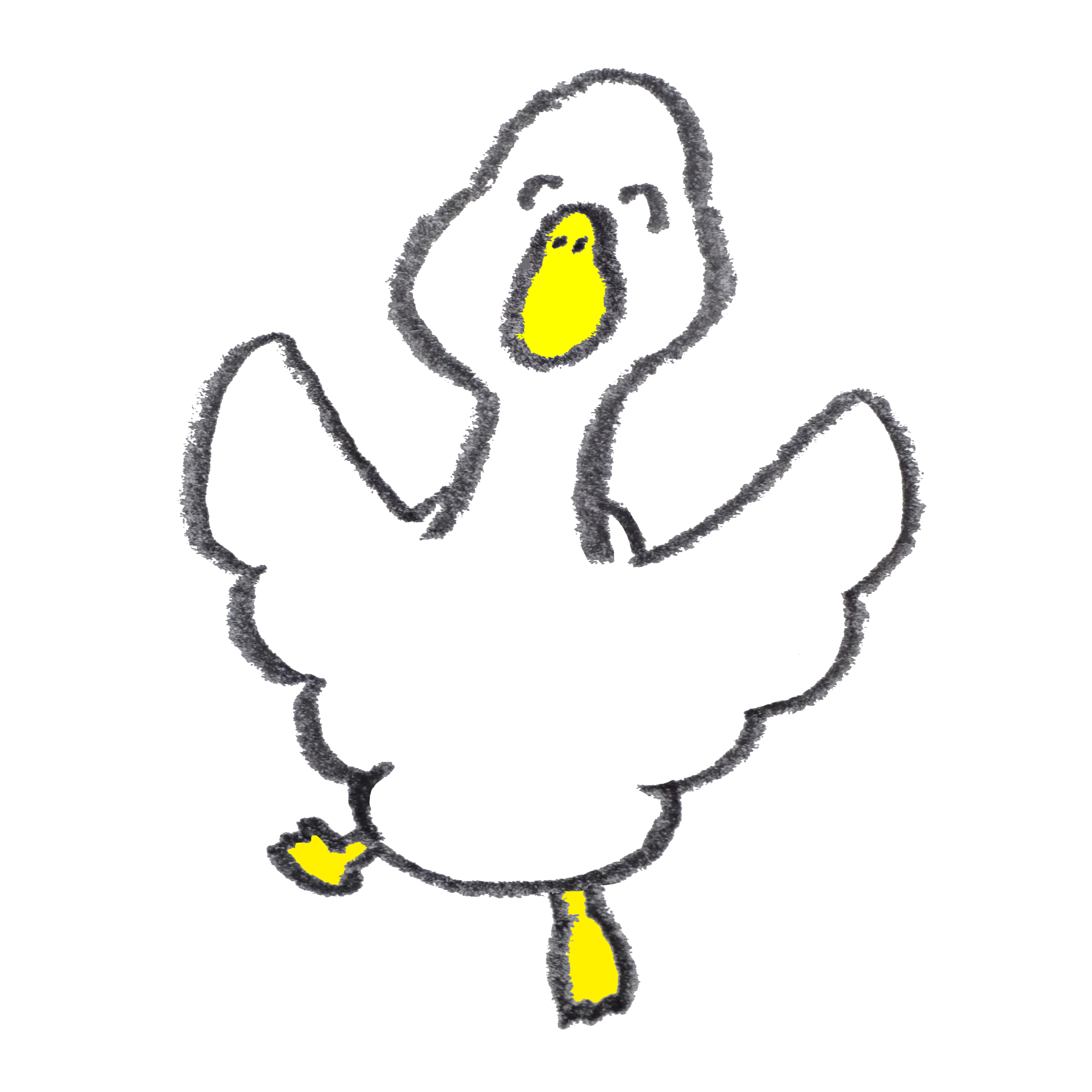 アヒル イラスト 手書き詳細 6位