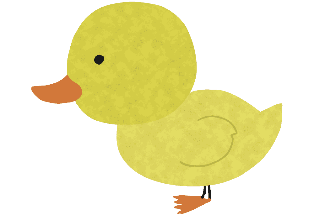 アヒル イラスト 簡単詳細 2位