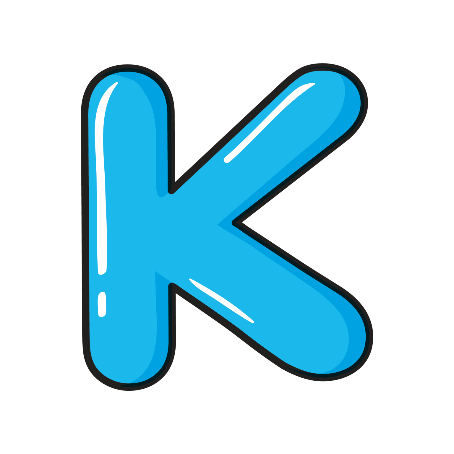 アルファベット K デザイン - KibrisPDR