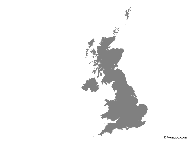 イギリス 地図 イラスト詳細 10位