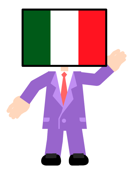 イタリア 人 イラスト詳細 3位