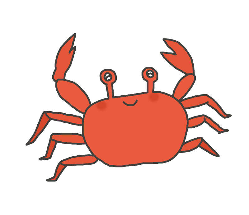 イラスト かに詳細 9位