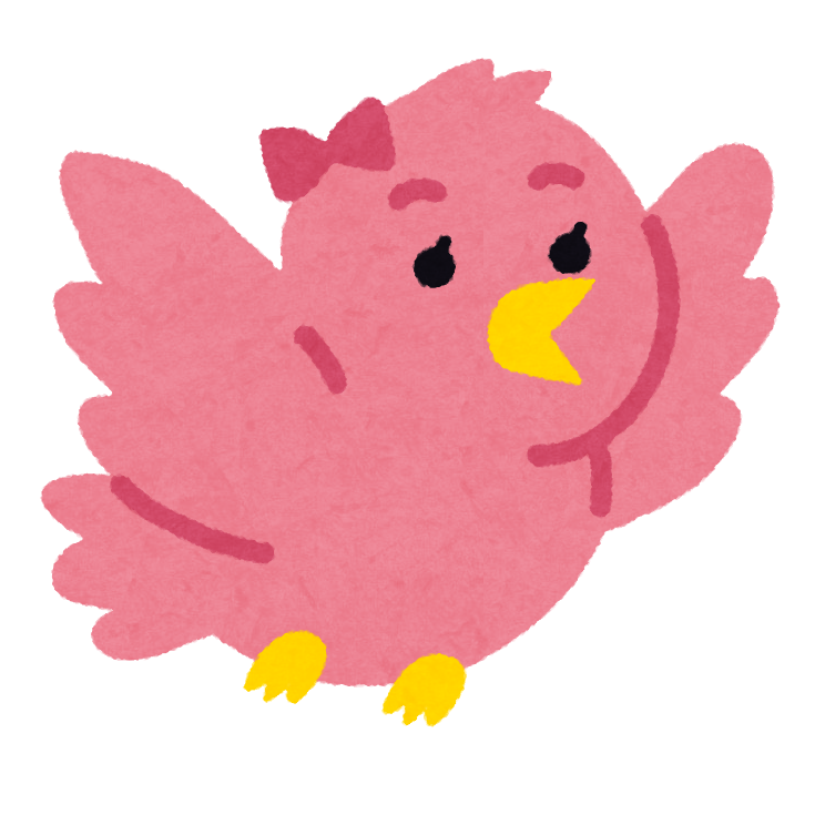 イラスト かわいい 鳥詳細 6位