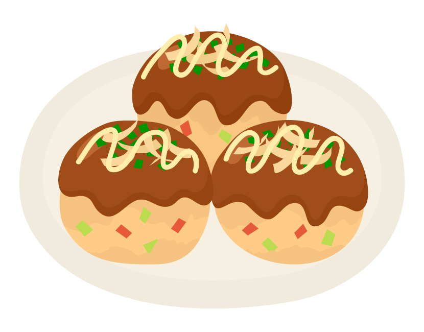 イラスト たこ焼き詳細 4位