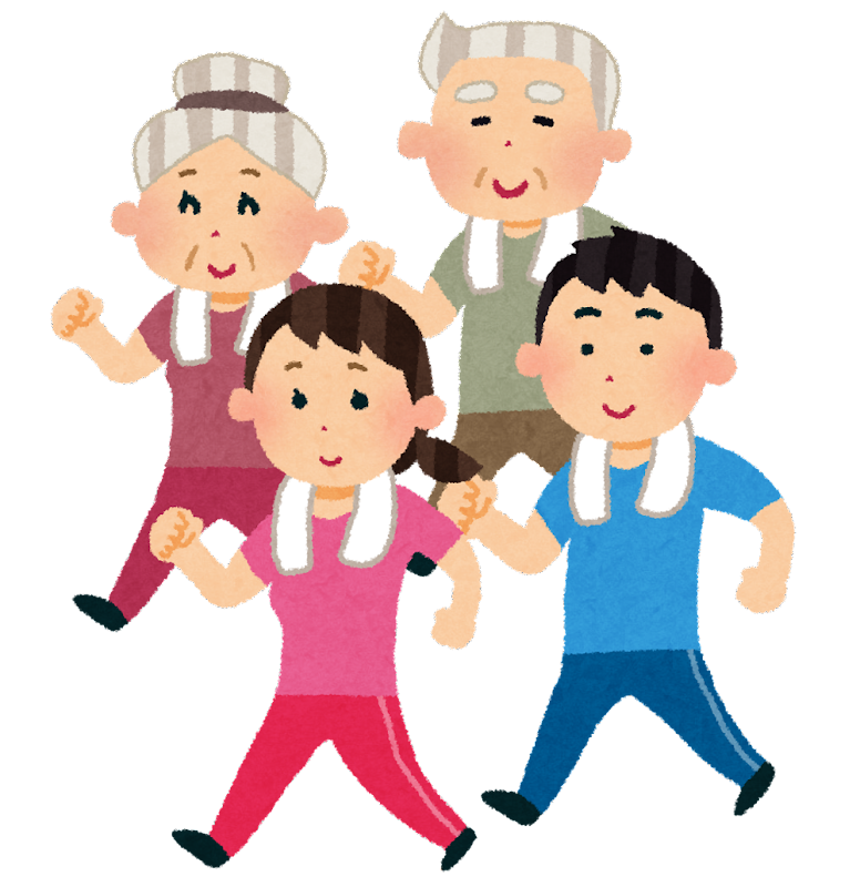 イラスト ウォーキング詳細 4位