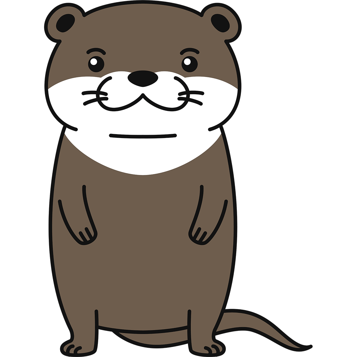 イラスト カワウソ詳細 3位