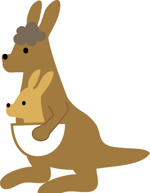 イラスト カンガルー詳細 7位