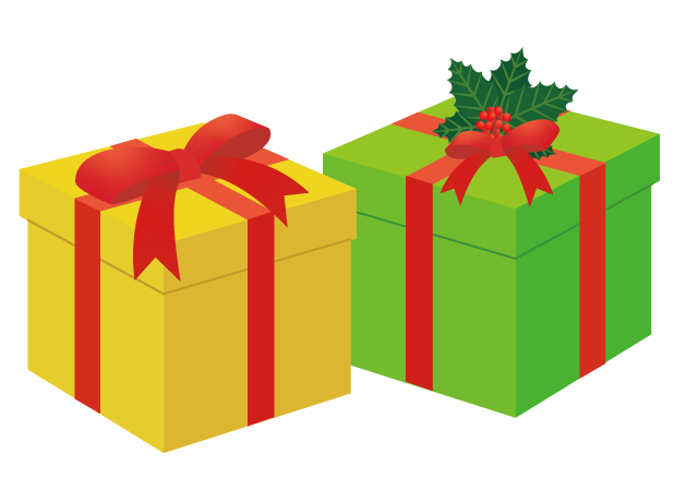 イラスト クリスマス プレゼント詳細 3位