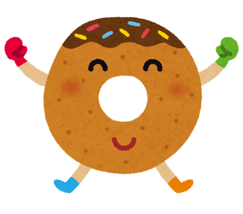 イラスト ドーナツ詳細 4位