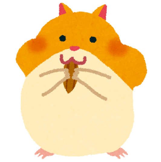 イラスト ハムスター かわいい詳細 9位