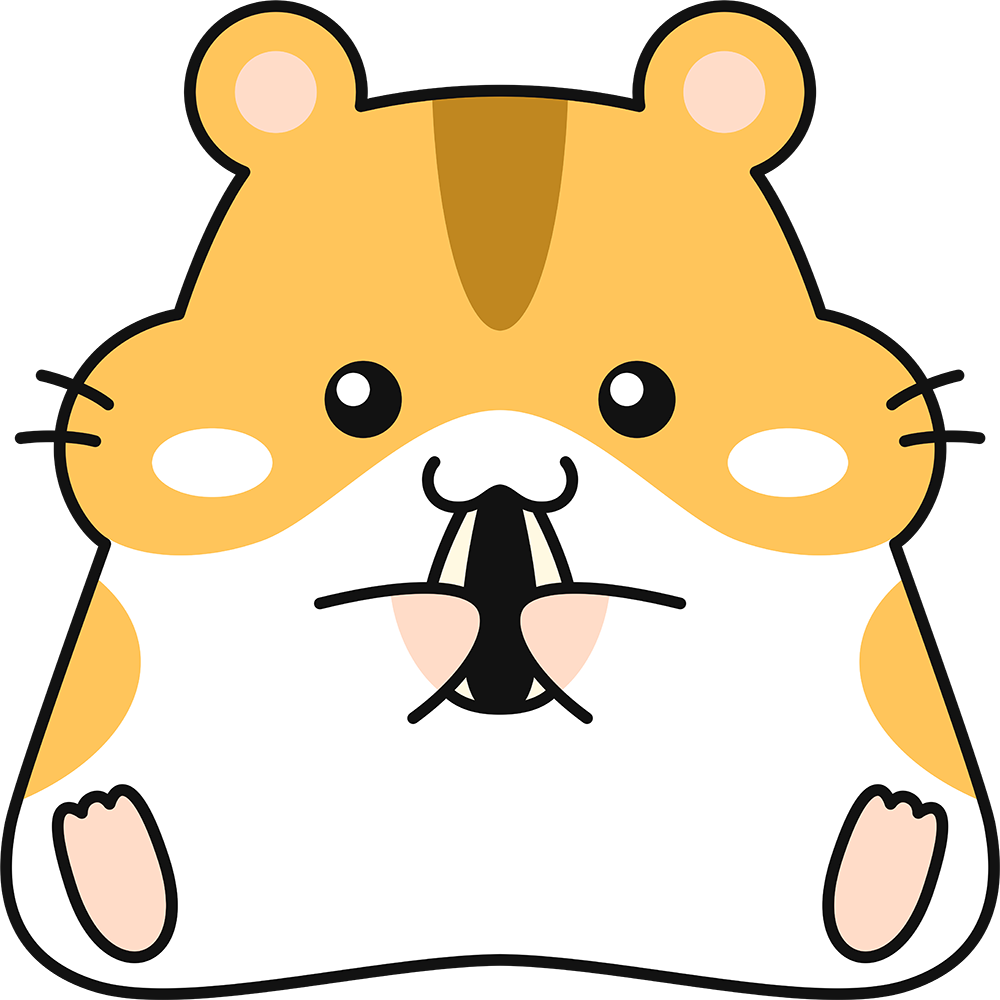 イラスト ハムスター かわいい詳細 3位