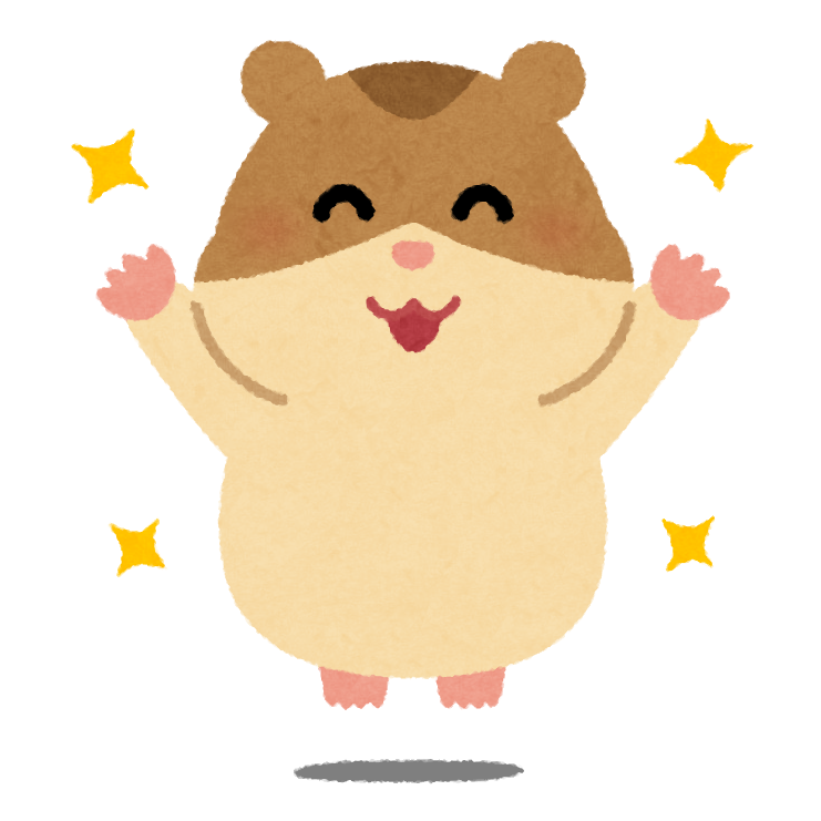 イラスト ハムスター かわいい詳細 8位